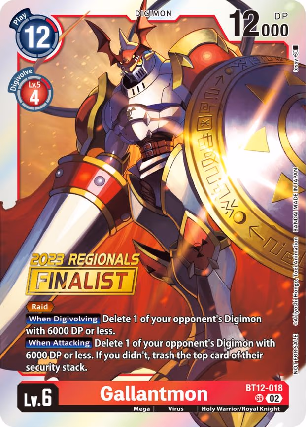Gallantmon (2023 Regionals Finalist)